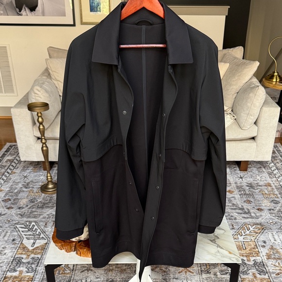 lululemon athletica Other - Lululemon Black Heavy Rain Trench